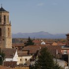 Vista de la localidad de Sahagún.
