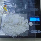 Cocaína incautada.