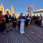 Presentación de las candidaturas al Congreso y el Senado por León del PP, con la presencia de todos los miembros de ambas listas así como de la dirección provincial.