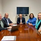 Reunión sobre ciberseguridad en la Diputación