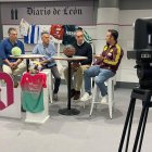 Óscar Díez, Ángel Fraguas, Juan Simón y Diego Blanco.