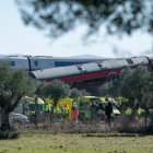 Zona del accidente en Urda (Toledo).