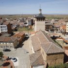 Vista de Laguna de Negrillos desde el castillo.