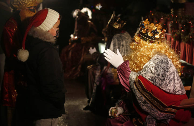 Cabalgata de los Reyes Magos en Astorga.
FERNANDO OTERO