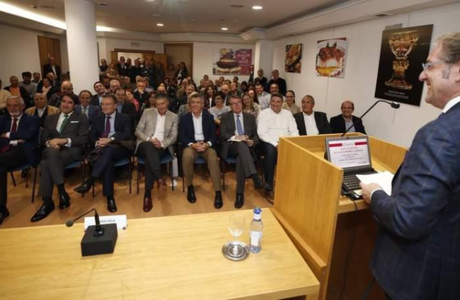 23 de octubre | Javier Vega habló en representación de la Cámara de Comercio. RAMIRO