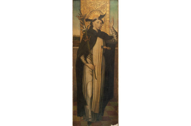 ‘San Pedro Mártir’ y ‘Santa Catalina de Siena’ se subastan el 8 de mayo.