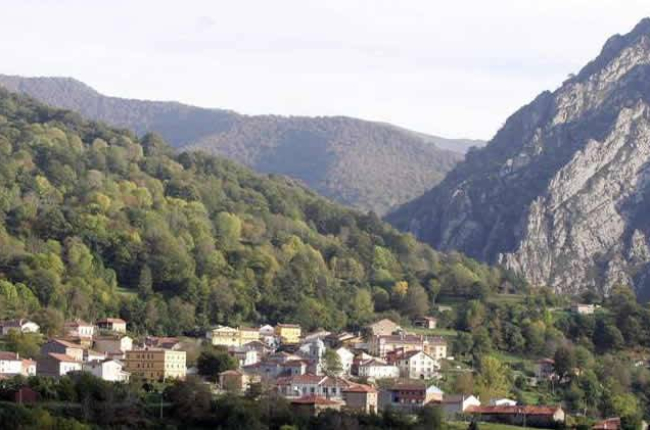 Imagen de Oseja de Sajambre, municipio leonés ubicado en el interior de Picos de Europa.