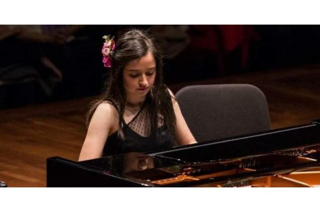 La pianista asturiana Laura Mota Pello. DL