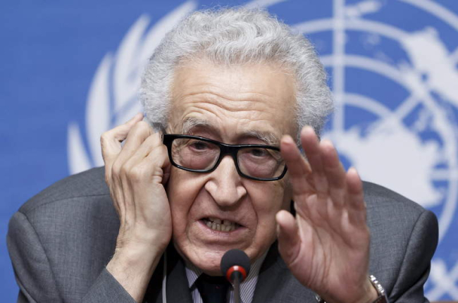 El mediador internacional para Siria, Lajdar Brahimi.