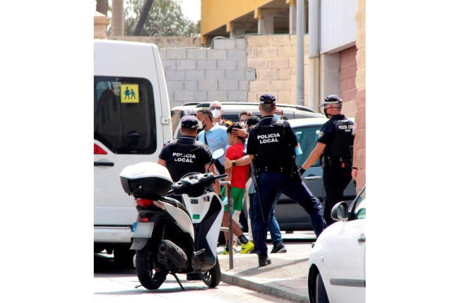 Retorno de los menores que entraron en Ceuta. REDUAN