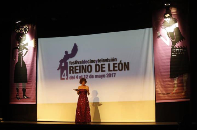 Un momento del festival de cine y televisión leonés celebrado en 2017.