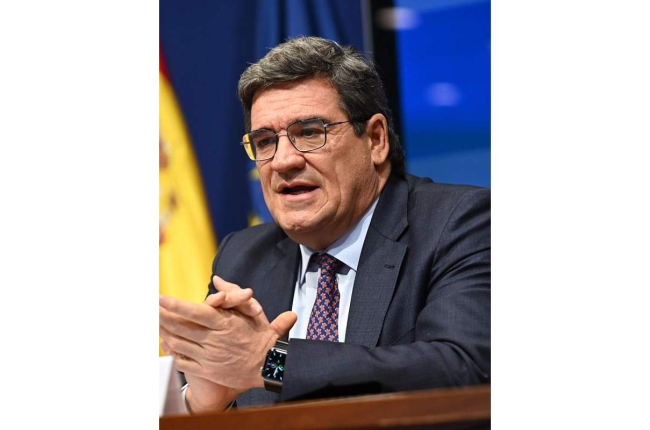 José Luis Escribá, ministro de Seguridad Social. FERNANDO VILLAR