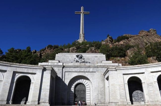 Imagen del mausoleo de Franco en la locallidad madrileña de Cuelgamuros. ÁNGEL DÍAZ