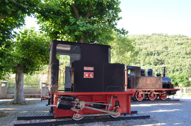 La locomotora nº 4 Vegamediana, más conocida como ‘La Potes’. CASTRO