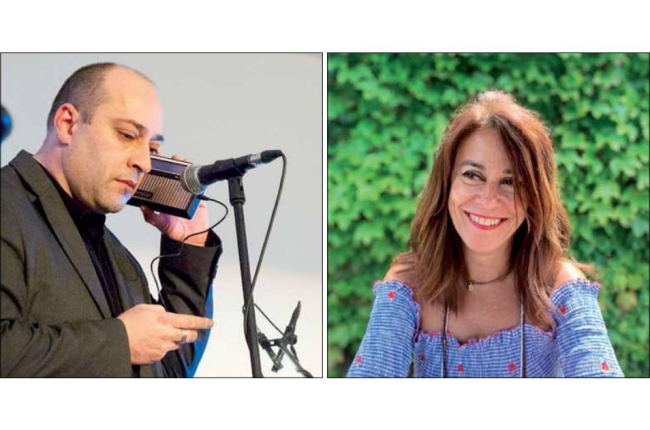 El autor y actor Víctor M. Díez, y la poeta Beatriz García protagonizarán el Día de la Poesía junto al pianista Fernando Ballarín. DL
