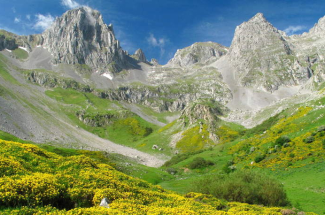 El macizo del Mampodre en Picos de Europa constituye un punto geológico muy interesante. DL