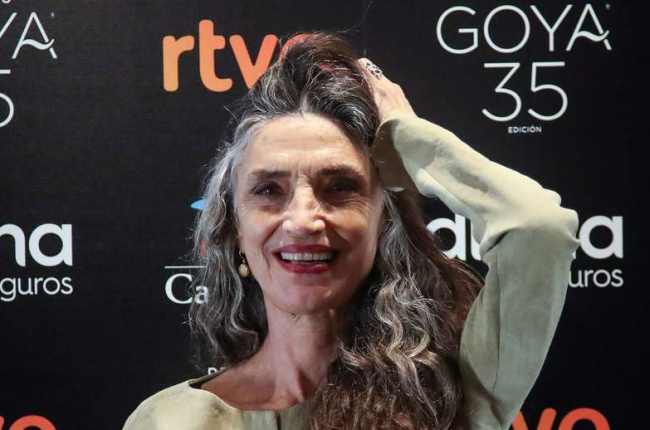 La actriz Ángela Molina. DAVID FERNÁNDEZ
