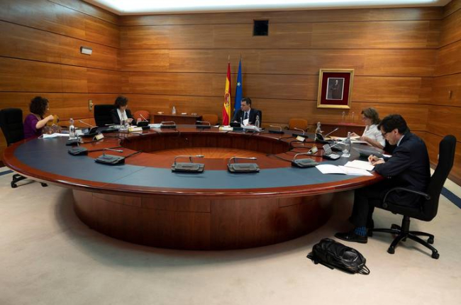 Reunión del pasado martes del Consejo de Ministros. BORJA PUIG DELLA BELLA CASA