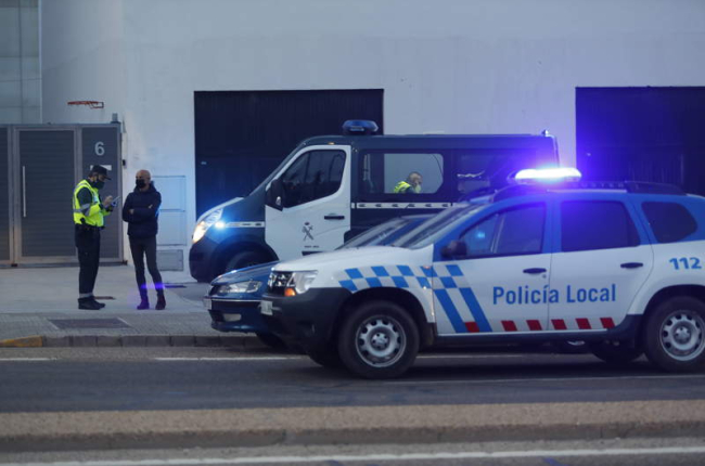 La Policía Local de Valverde y la Guardia Civil pusieron en marcha el operativo. RAMIRO