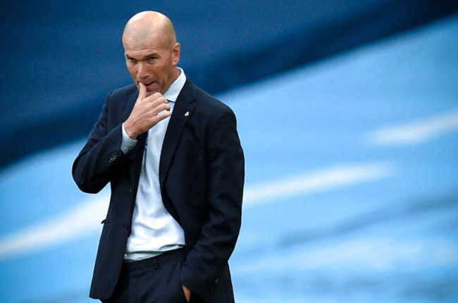 Zidane considera que su equipo tiene capacidad para competir por todos los títulos. OLI SCARFF