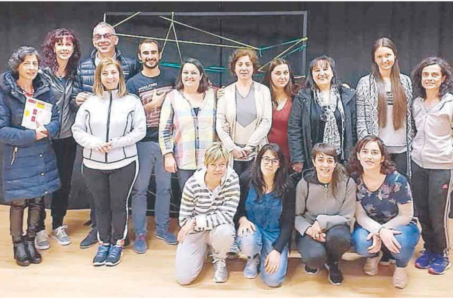 Imagen de los alumnos del curso de la facultad de Educación de la Universidad de León