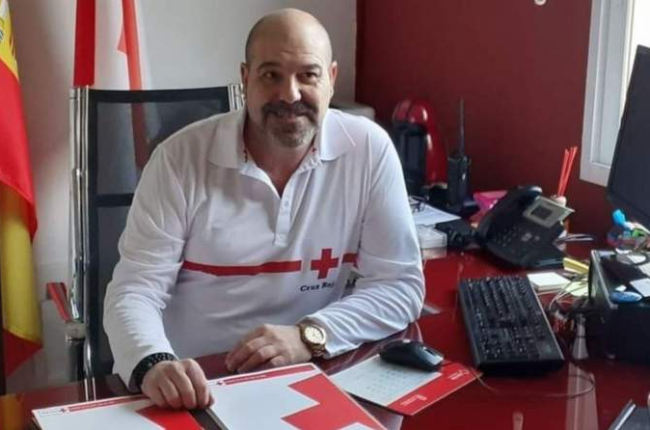 El voluntario de Cruz Roja José Ángel Luna. DL