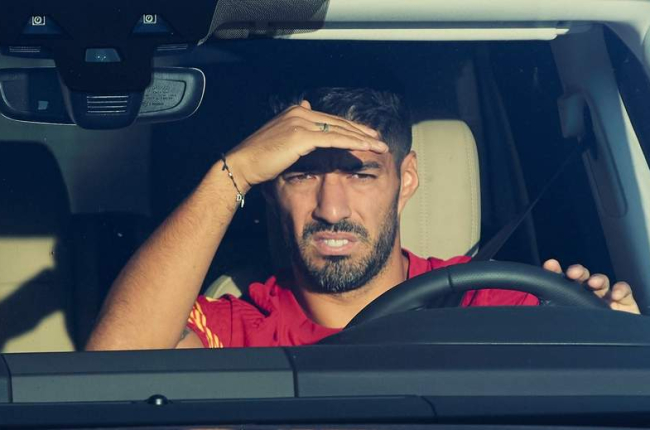 Suárez tiene un año más de contrato con el Barcelona. A. GARCÍA
