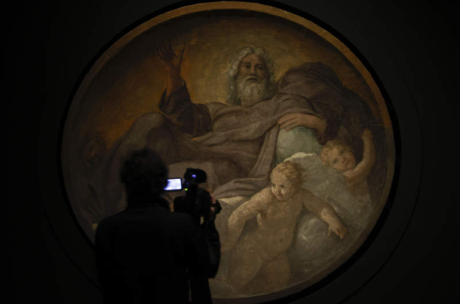Uno de los frescos de Carracci. EMILIO NARANJO