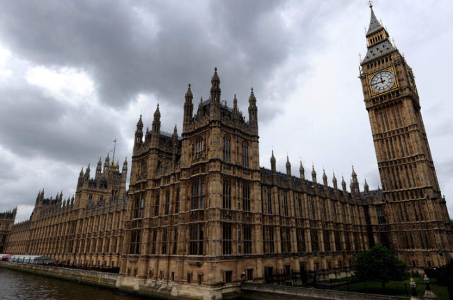 Vista exterior del Parlamento británico, en cuyo interior se han descubierto rastros de cocaína. ANDY RAIN