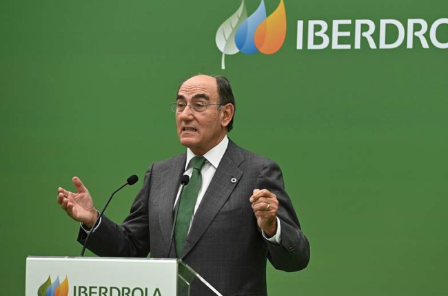 Juan José Galán, presidente de Iberdrola. FERNANDO VILLAR