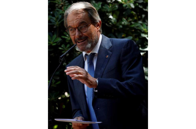 El expresidente de la Generalitat Artur Mas. TONI ALBIR