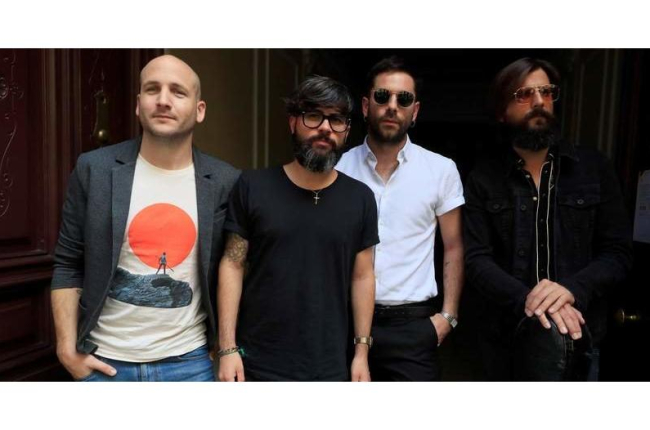 Los integrantes de la banda murciana Viva Suecia, que llegarán a León en noviembre con nuevo disco. FERNANDO ALVARADO