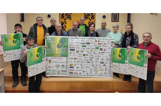 Presentación de la San Silvestre de La Robla que se celebrará el 31 de diciembre. DL