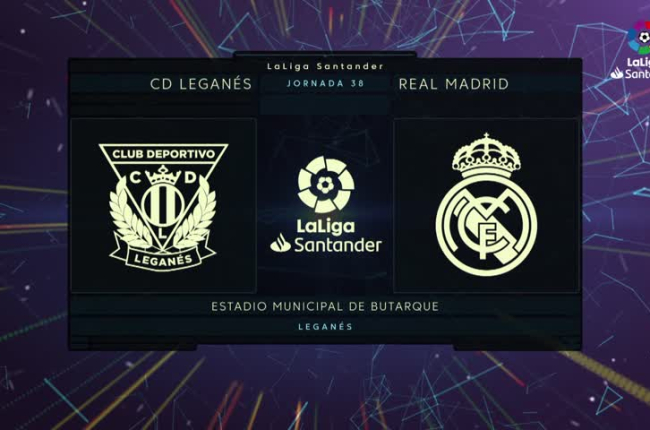 VIDEO: Resumen Goles - Leganés - Real Madrid - Jornada 38 - La Liga Santander