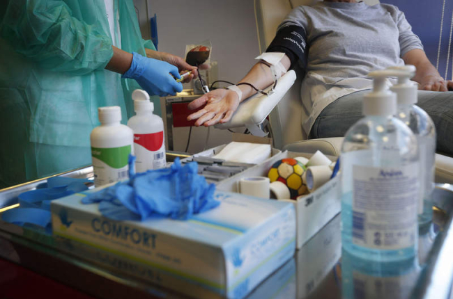 La donación de sangre se mantiene en la provincia y se incorporan los donantes de plasma. JESÚS F. SALVADORES