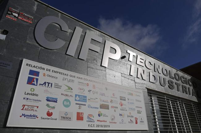El CIFP Tecnológico Industrial se encuentra en la calle Profesor Gaspar Morocho. FERNADO OTERO