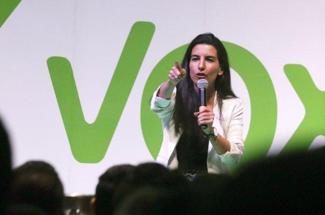 La candidata de Vox a la Comunidad de Madrid, Rocío Monasterio.