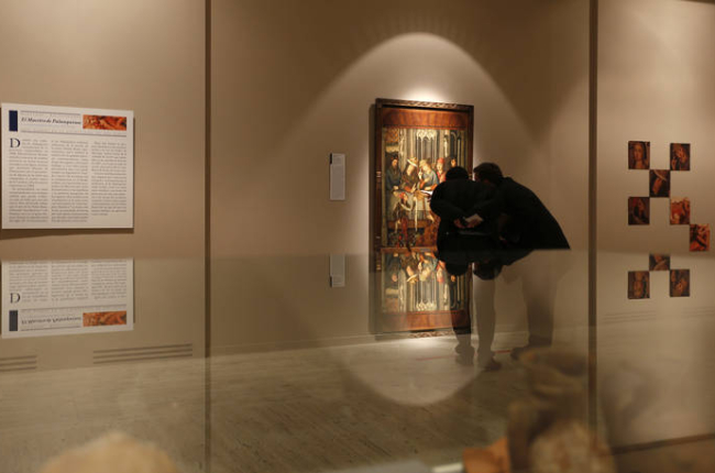 La Junta adquirió dos obras del Maestro de Astorga y una del Maestro de Palanquinos que están en el Museo de León. JESÚS F. SALVADORES