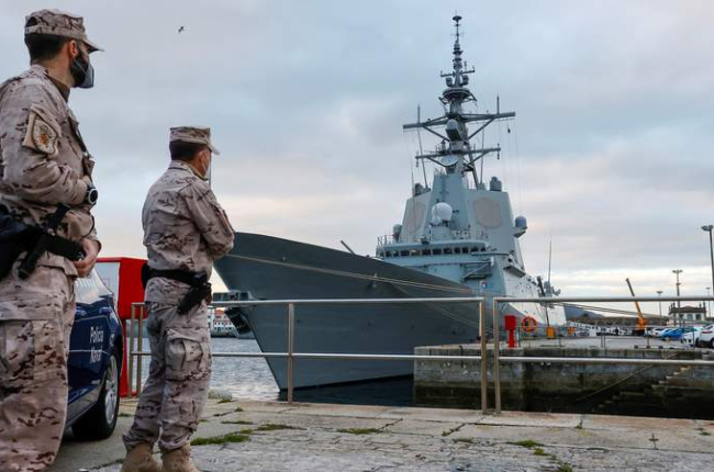 La Fragata Blas de Lezo se unirá a la flota permanente aliada que patrullará el mar Negro. KIKO HUESCA