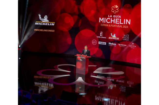 Gala de entrega de las estrellas Michelin en Toledo, anoche. ISMAEL HERRERO