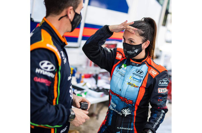Alba Sánchez aspira a luchar por el título en el Supercampeonato de España de Rallyes. SHAKEDOWN MEDIA