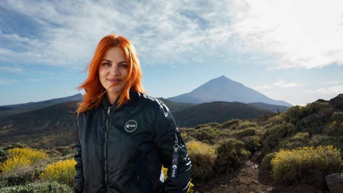 La astronauta Sara García en una imagen de archivo.