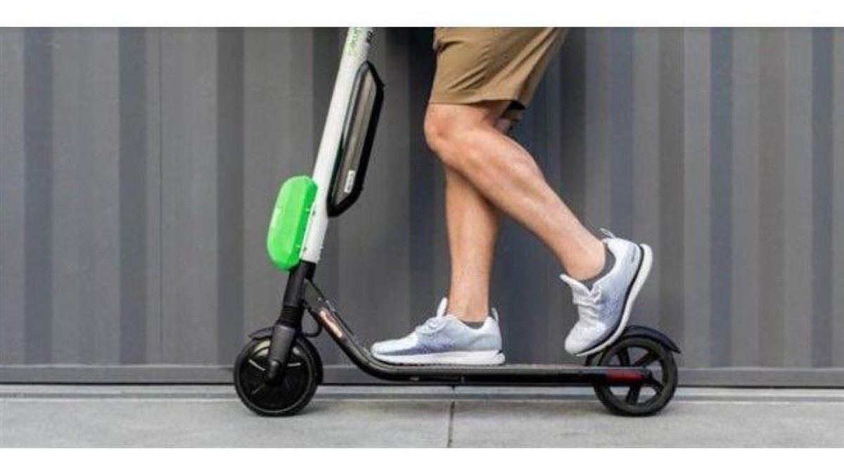 Patinete eléctrico.