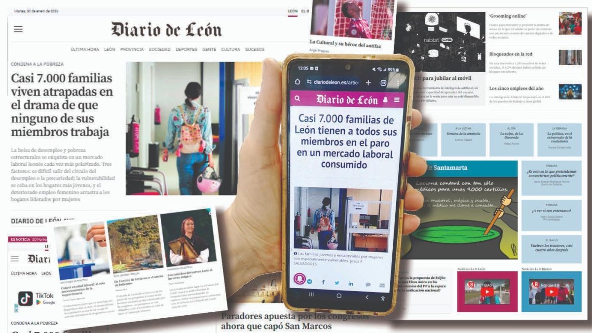 Diario de León consolida su liderazgo como el medio de comunicación preferido por los leoneses para informarse.