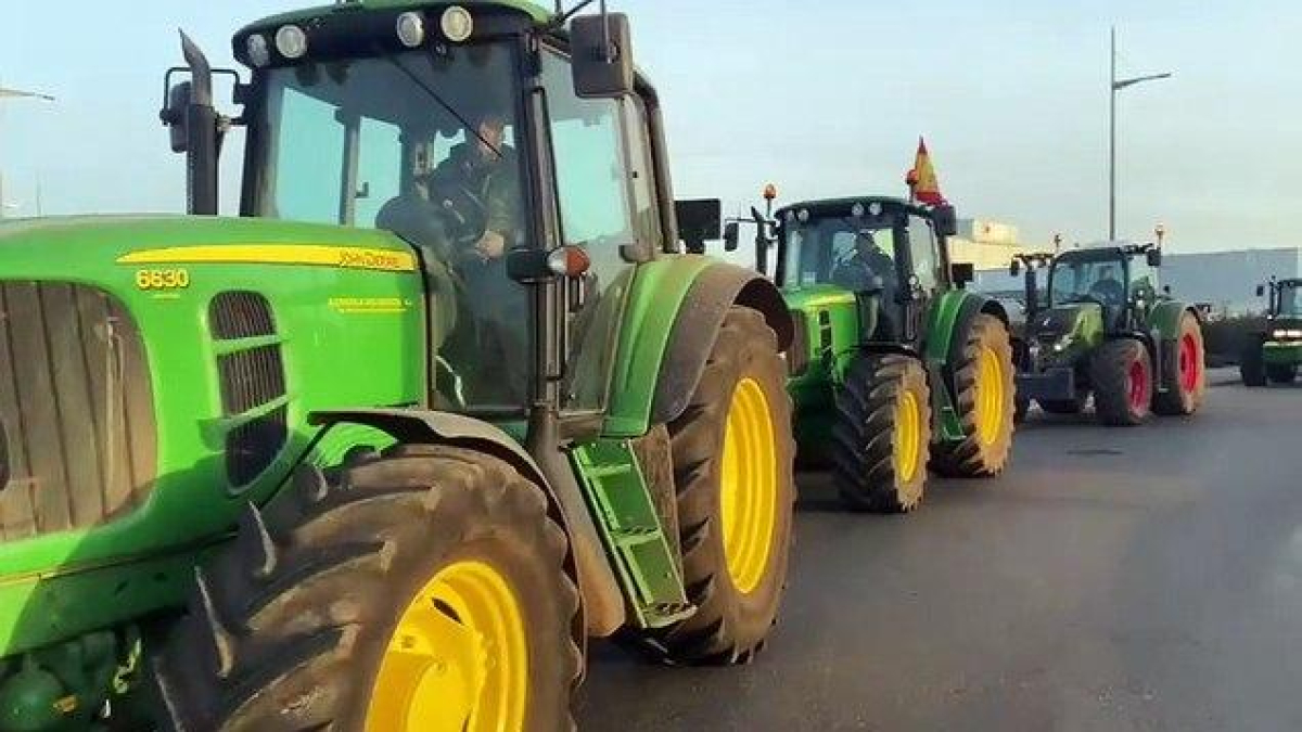 Segunda tractorada consecutiva en León