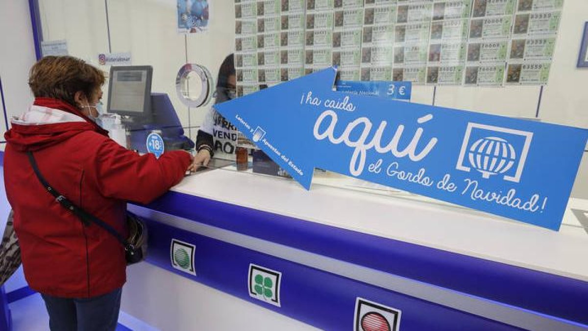 Una administración de lotería.