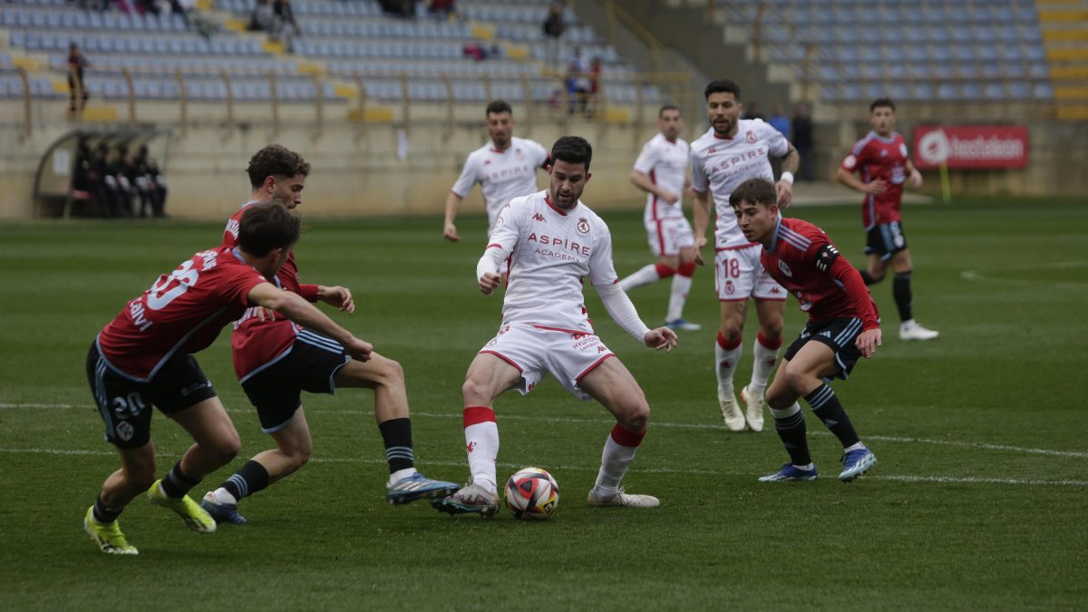 La Cultural no fue capaz de imponerse a la defensa del filial del Celta.
