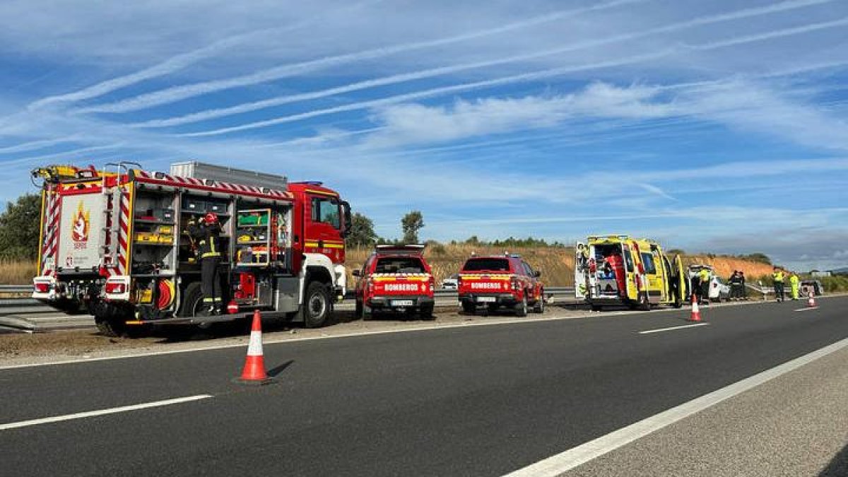 Imagen de archivo de un accidente en Brazuelo