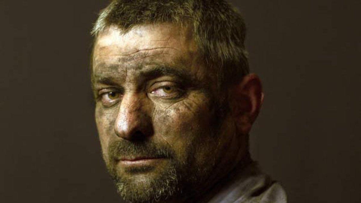 Retrato de minero.