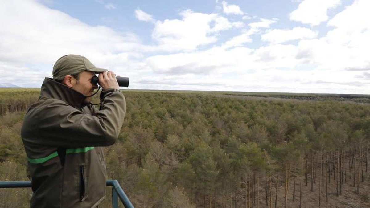 Vista del monte Riocamba, en León.